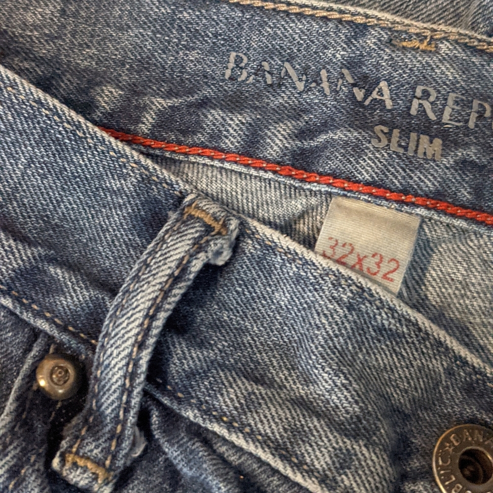 Men's Slim Fit Banana Republic Jeans EUC